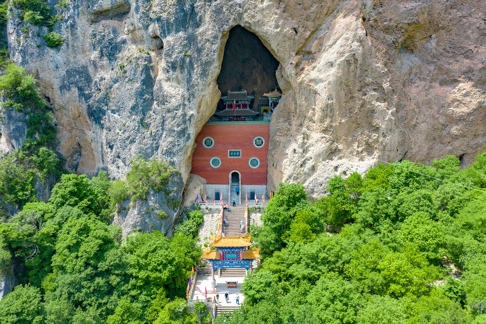 ▲龙泉国家森林公园雷音寺