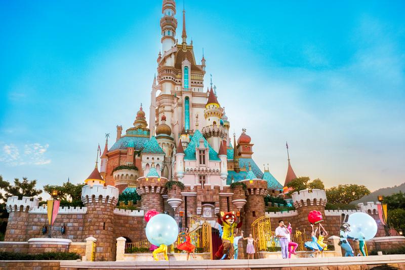 香港迪士尼奇妙梦想城堡(图源:香港旅游发展局)