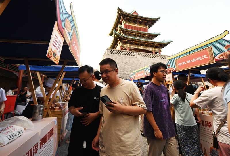 迎泽面食美食节吸引八方食客