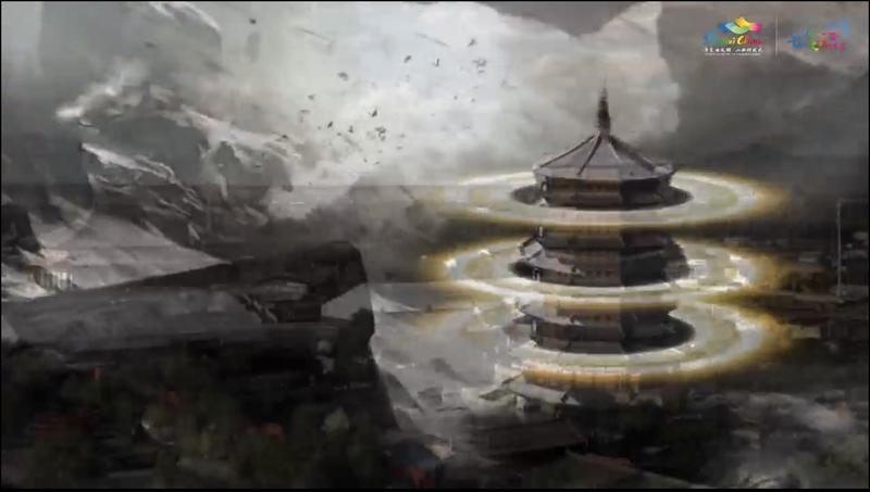 ▲《黑神话:悟空》应县木塔画面