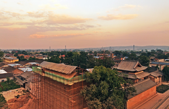 彩云伴古建,喜迎“天命人”