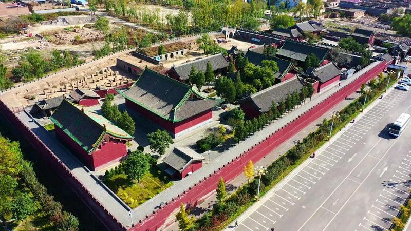 ▲俯瞰整座寺庙 配图2