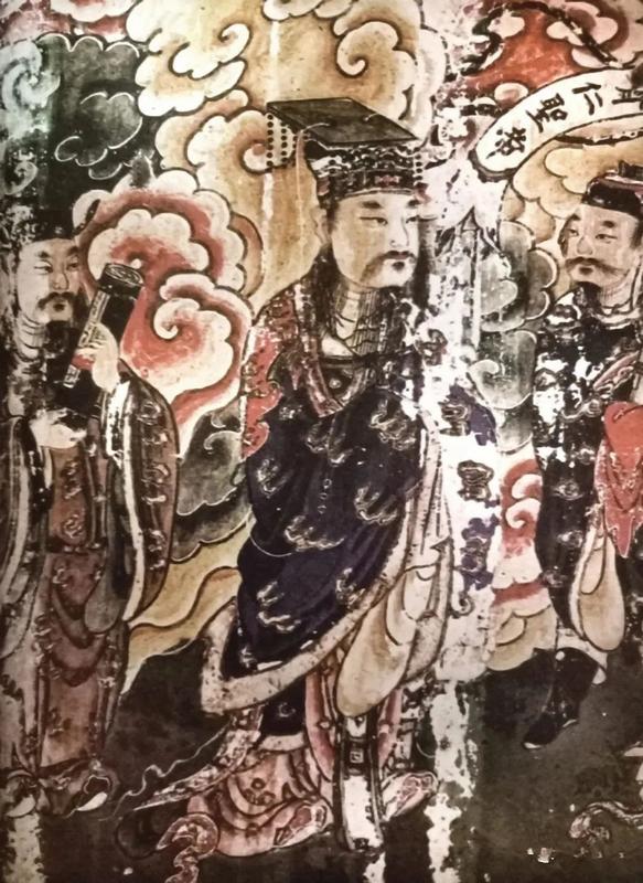 东岳天齐仁圣帝形象(局部)