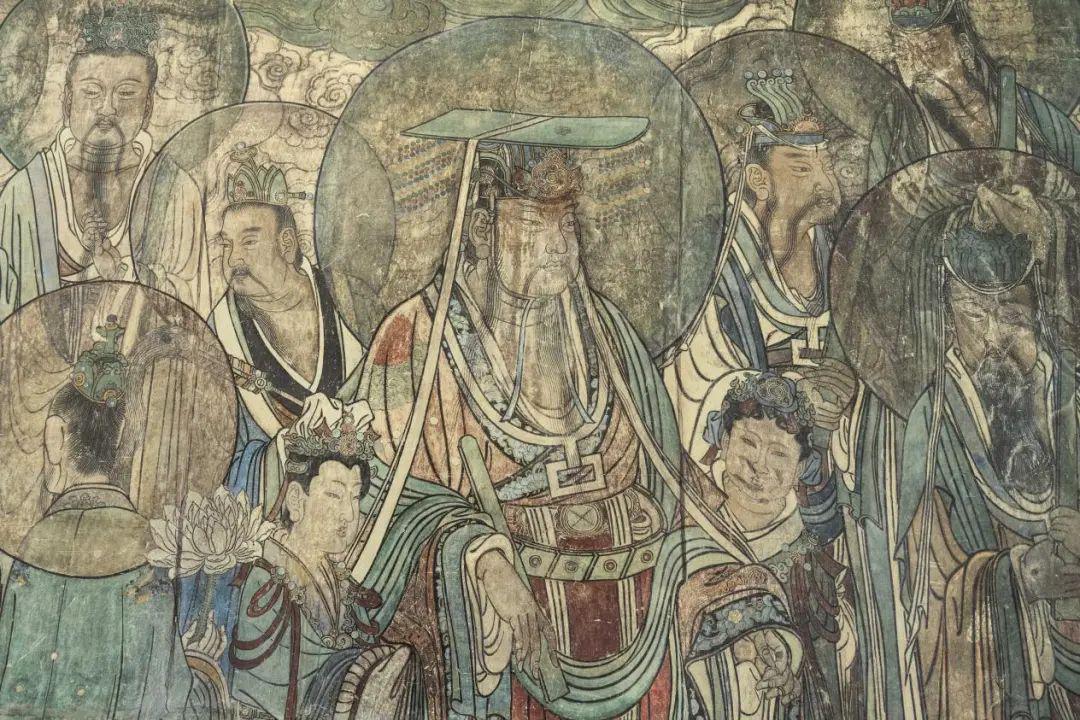 此次展览展出中国壁画大师范金鳌的临摹作品 配图2