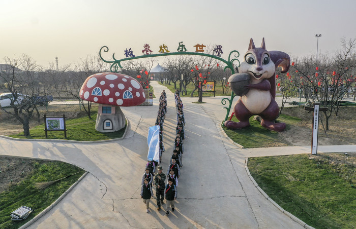 国家板枣公园冬日美景如画