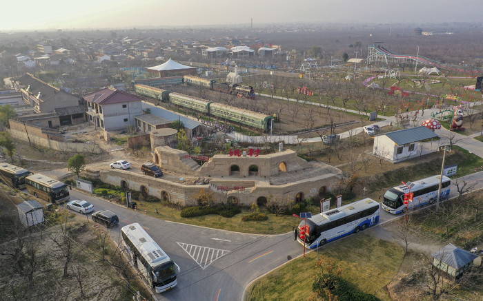 国家板枣公园冬日美景如画