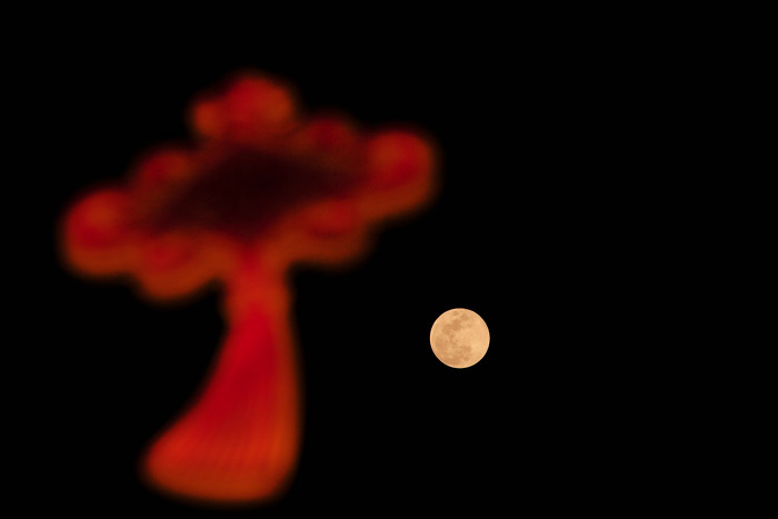 乙巳蛇年元宵节“十五的月亮十五圆”