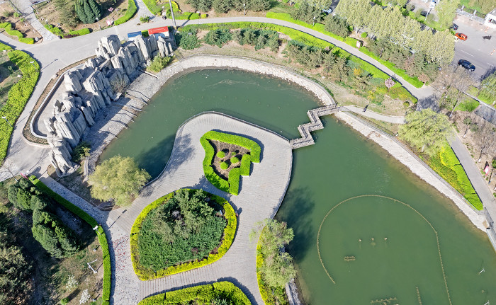 ▲绿植成荫,生态美景