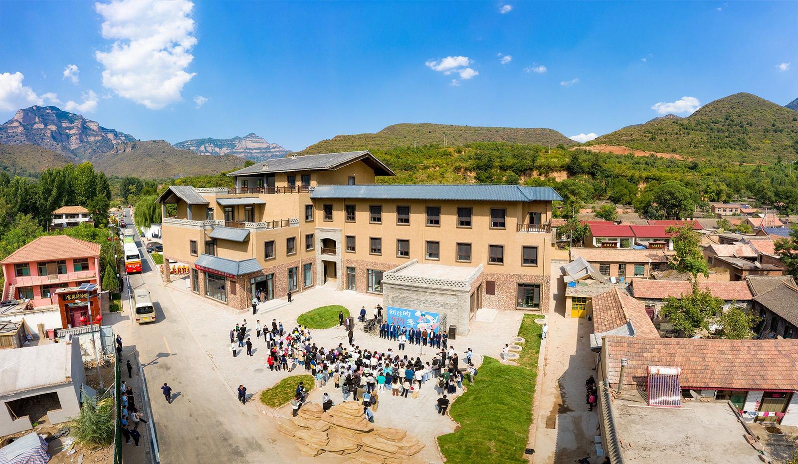 中国北方国际写生基地 。张文军摄