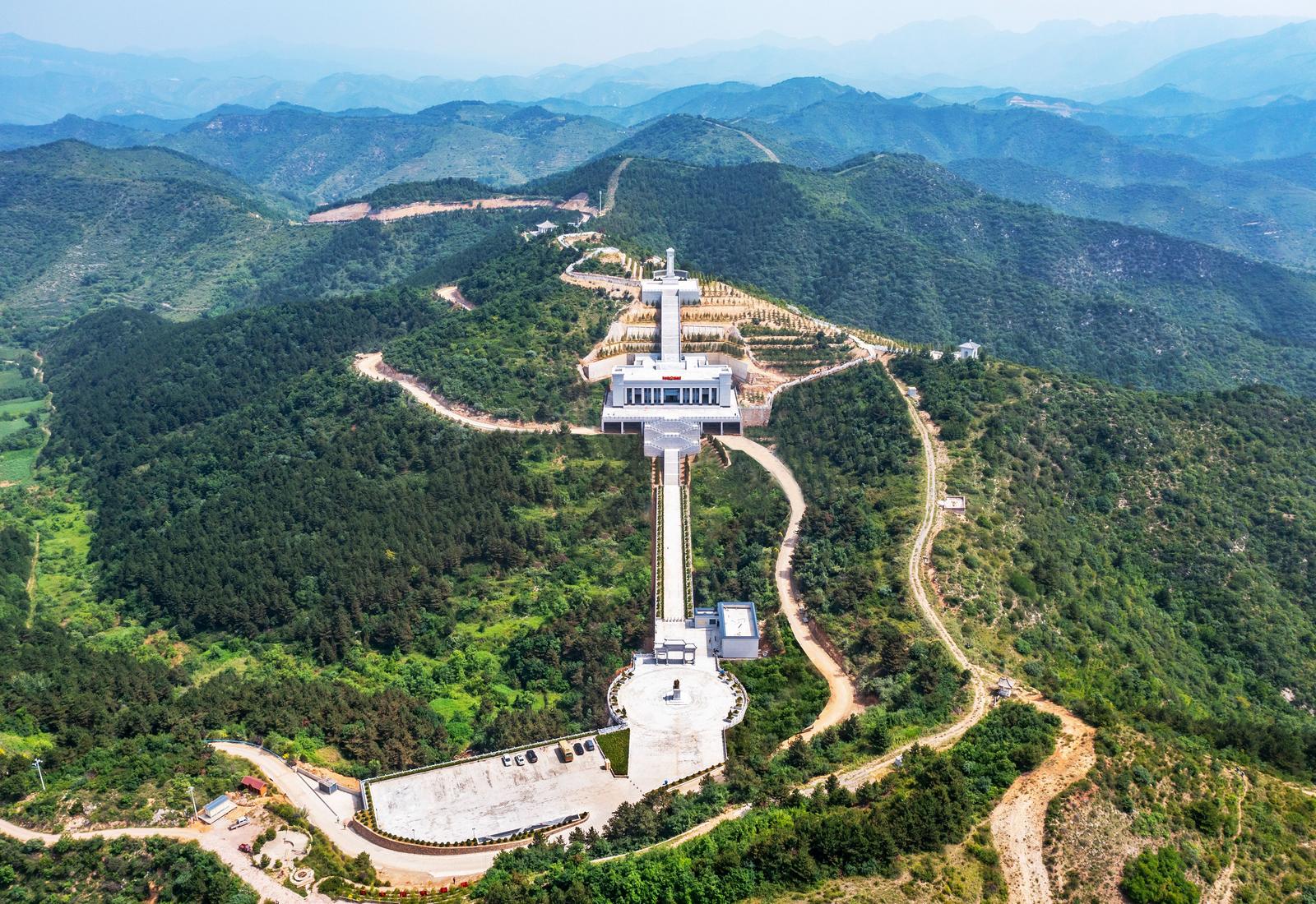 十字岭突围战文化园。邢兰富摄