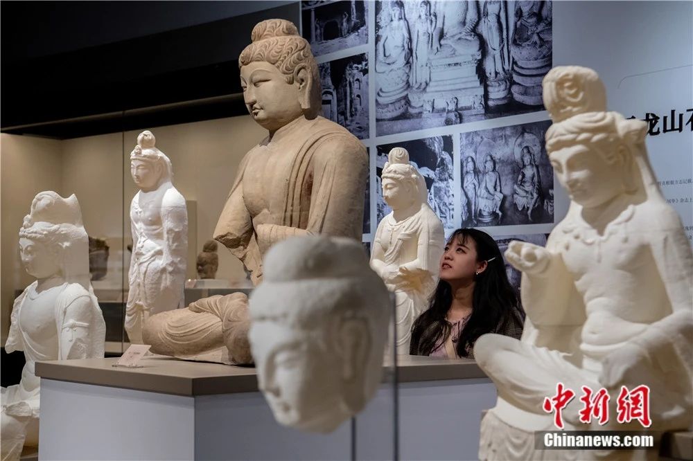 太原市博物馆展出文物 韦亮 摄