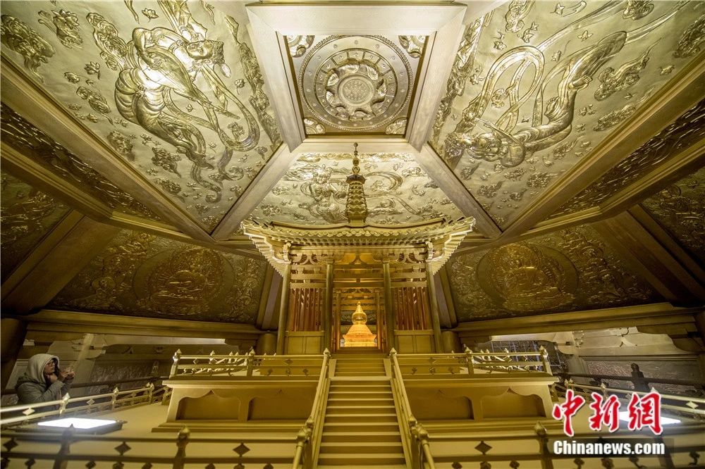 太山龙泉寺舍利塔仿唐地宫 韦亮 摄