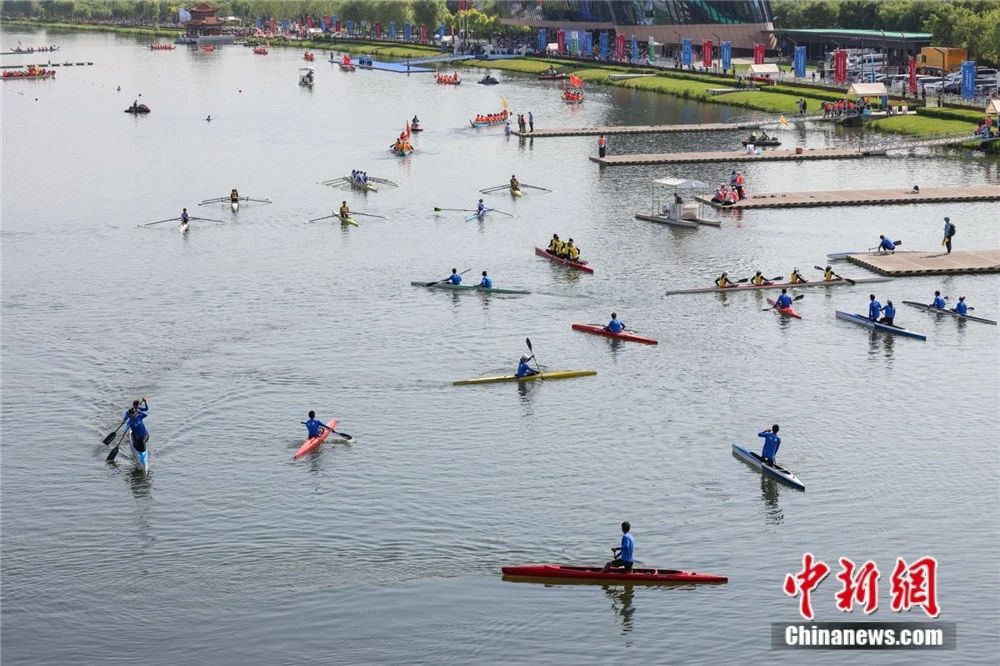 太原汾河水上运动中心 武俊杰 摄