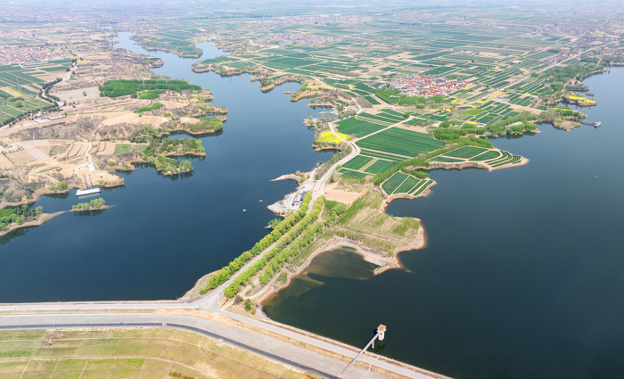 波光粼粼,灵毓之地