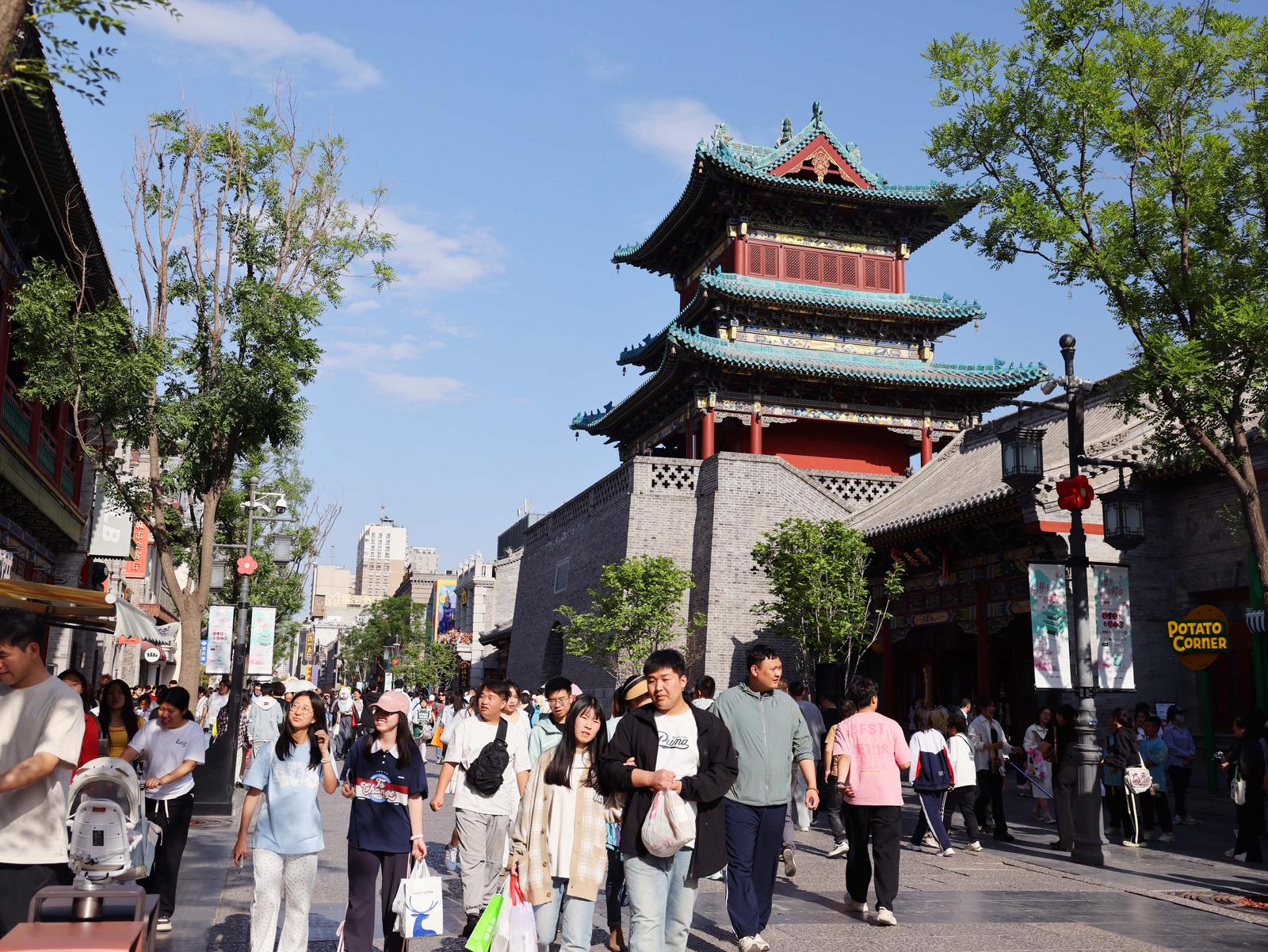 “五一”假期,山西各地迎来出游高峰