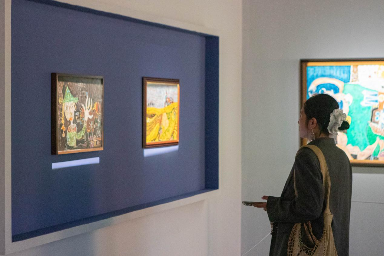 一幅幅精美画作令现场观众不禁啧啧称叹 配图2