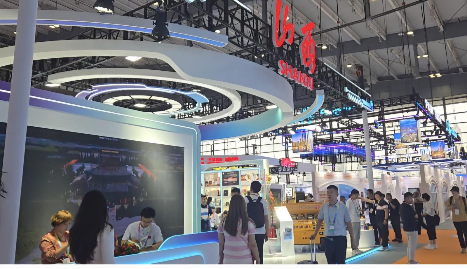 位于地方省区市馆的山西展馆。