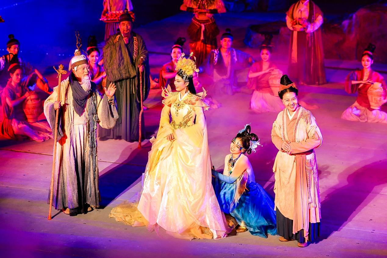 ▲《五台传奇》演艺