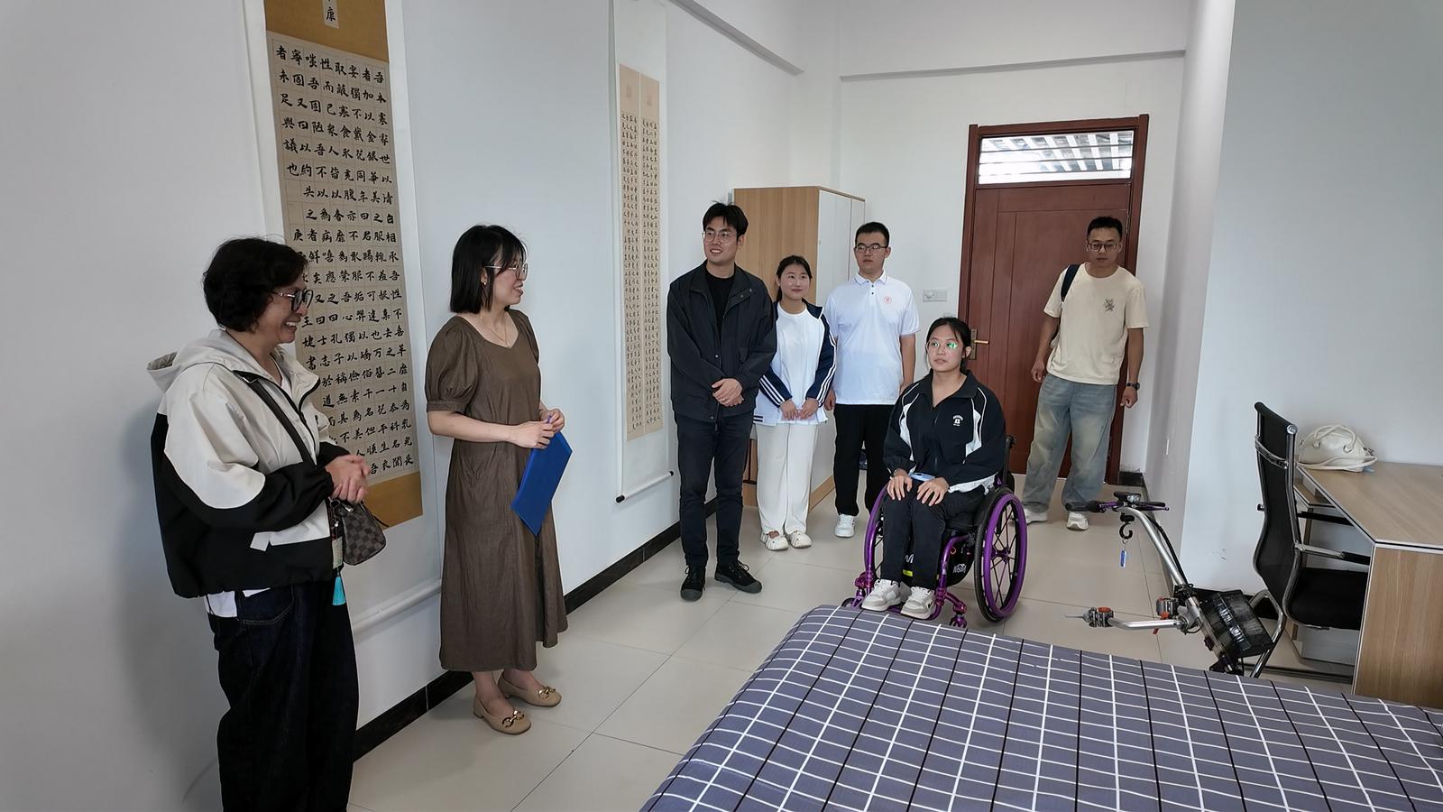 山西电子科技学院为李天淼安排了单间