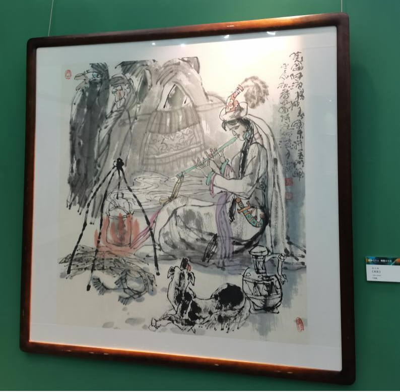 展出作品《羌笛》