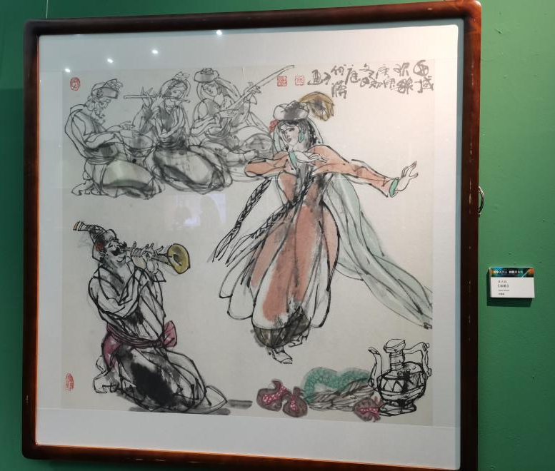 展出作品《欢歌》