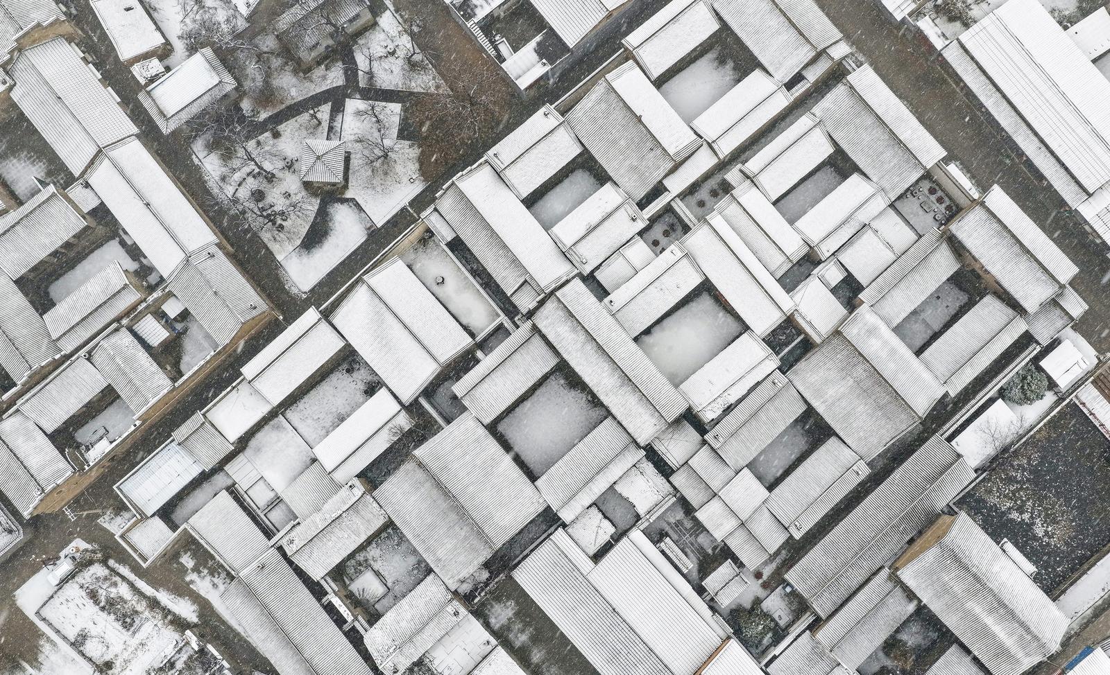 临汾市襄汾县丁村民俗博物馆景区。李现俊 摄