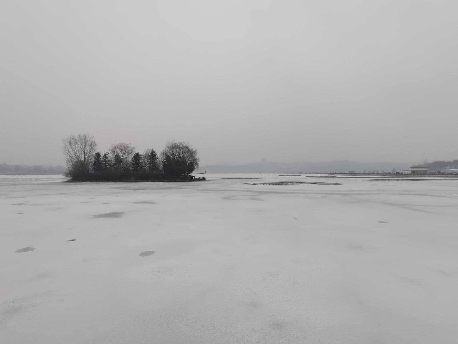 1月25日,晋城市丹河银装素裹。