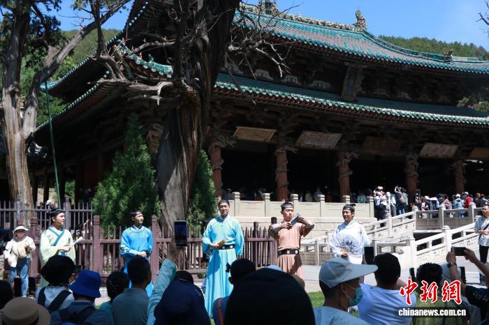 山西太原晋祠博物馆日前推出“桥连万象共话古今”系列文化活动。晋祠博物馆 供图