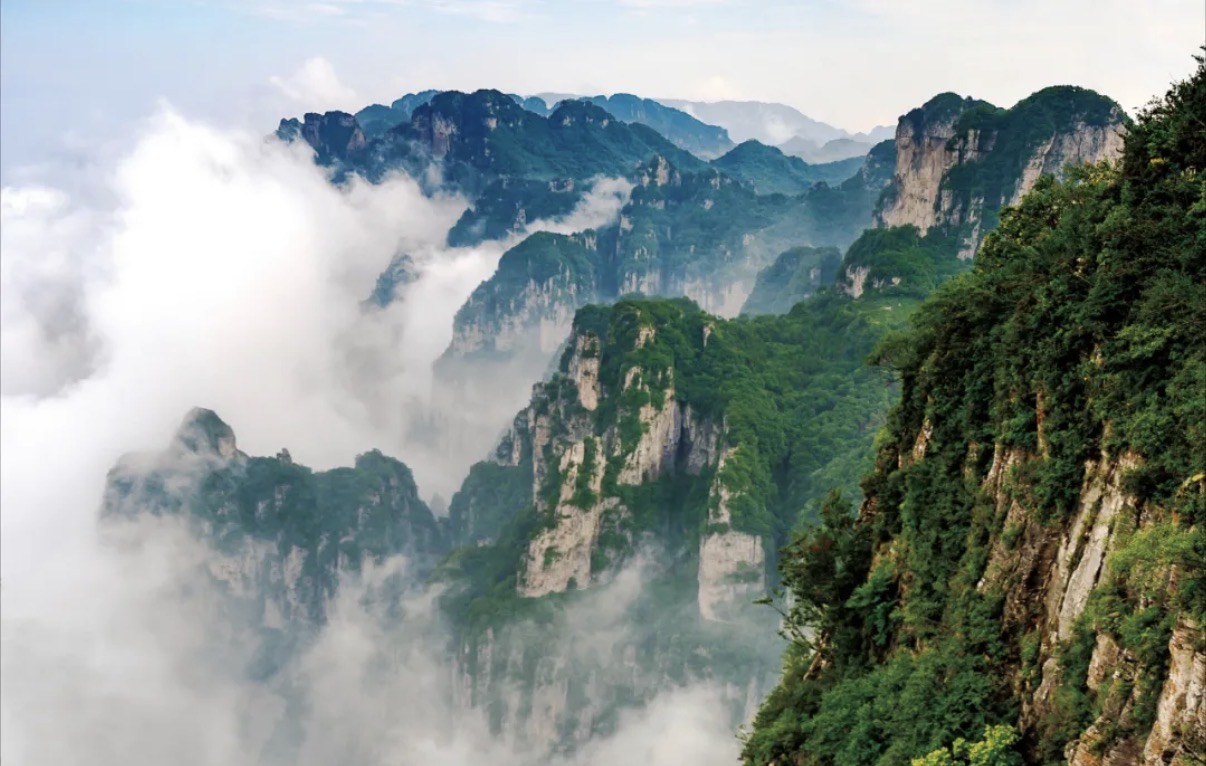 王莽岭云海。(图片来源:陵川县文化和旅游局)