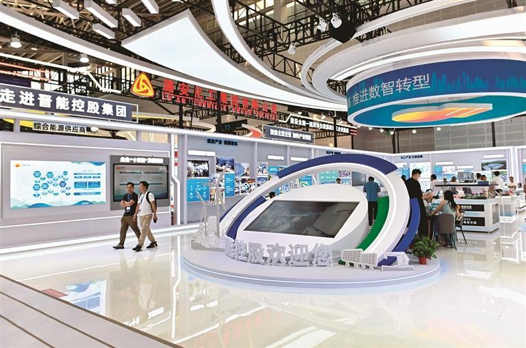 2026中国(太原)国际能源产业博览会N2展区,晋能控股集团有限公司展位现场。王若渊摄