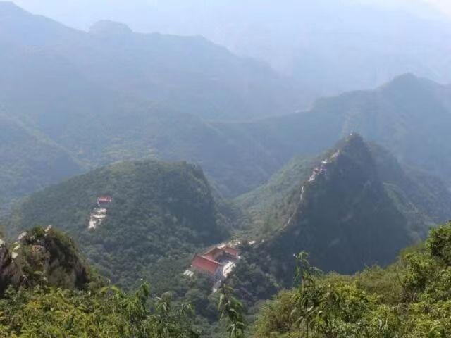 稷王山八景之一稷峰叠翠